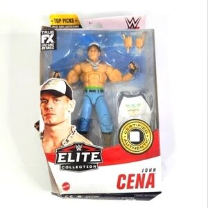WWE Top Picks Elite John Cena 6-inch Action Figure with Accessories